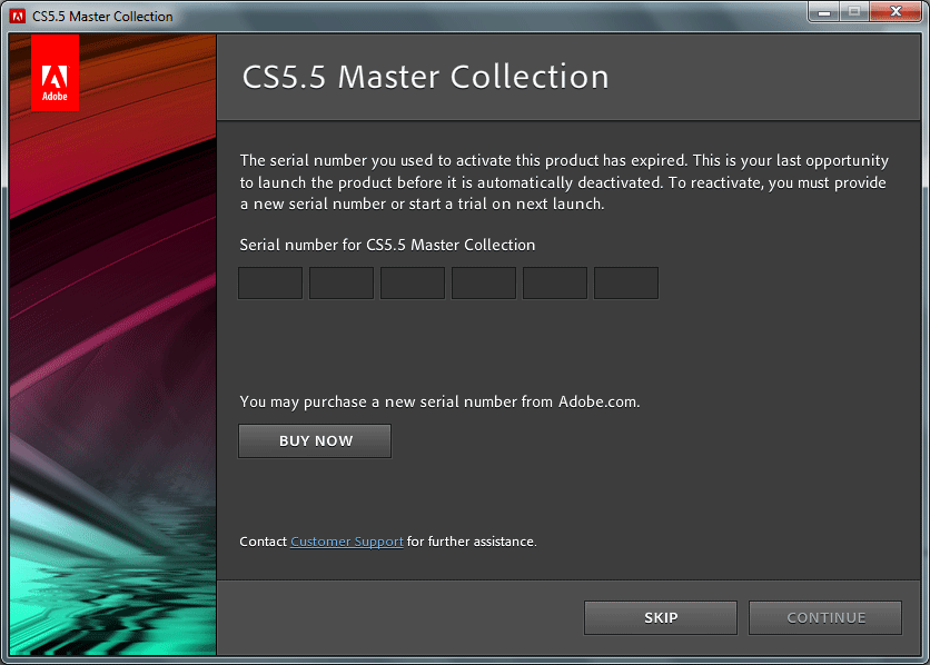 find adobe serial number for cs5 on mac